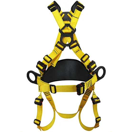 ARNES CON APOYO LUMBAR, 4 ANILLAS, 7 HEBILLAS REFORZADO I4A7HRD HAUK