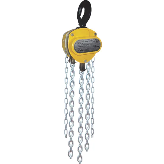 TECLE MANUAL 2T YALELIFT CARGA 8x24mm(1) G80 - MANDO 5x26x17mm(2) YALE